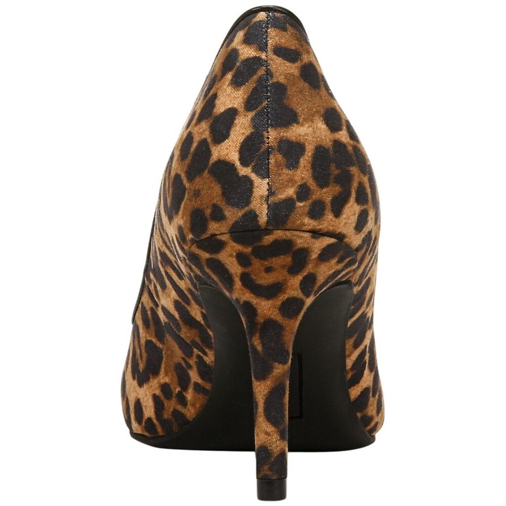 NWT On 34th Womens Jeules Pointed-Toe Slip On Pumps Leopard Microsuede 7M - Picture 4 of 12